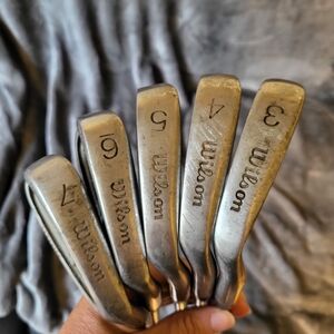 Wilson Silver Golf Club Set